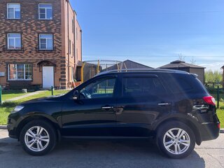 2011 Hyundai Santa Fe II Рестайлинг, чёрный, 1280000 рублей, вид 2