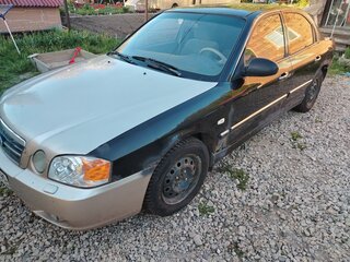 2003 Kia Magentis I Рестайлинг, чёрный, 130000 рублей, вид 1