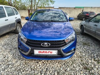 2019 Lada (ВАЗ) Vesta I, синий, 1050000 рублей, вид 2
