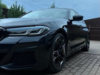2022 BMW 5 серии 530d xDrive VII (G30/G31/G38) Рестайлинг, чёрный, 7850000 рублей, вид 2