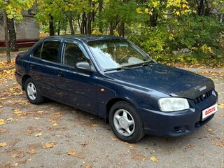 2000 Hyundai Accent II, синий, 350000 рублей, вид 3