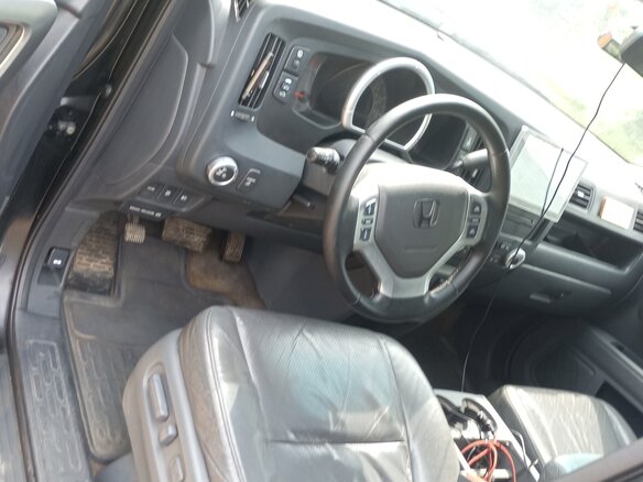 2007 Honda Ridgeline I, чёрный - вид 7