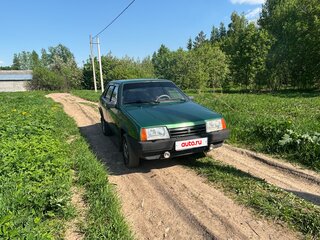 1999 Lada (ВАЗ) 21099, зелёный, 83000 рублей, вид 1