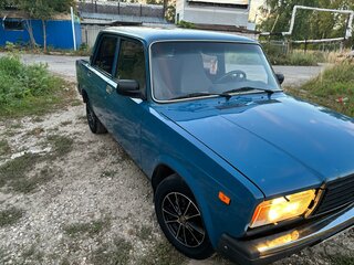 2008 Lada (ВАЗ) 2107, синий, 125000 рублей, вид 2