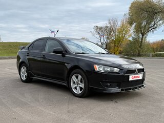 2008 Mitsubishi Lancer X, чёрный, 750000 рублей, вид 3
