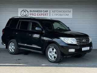 2011 Toyota Land Cruiser 200 Series, чёрный, 3450000 рублей, вид 3