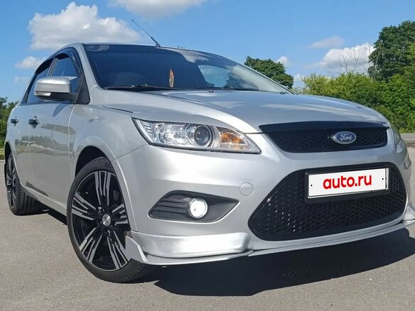 2008 Ford Focus II Рестайлинг, серебристый, 950000 рублей - вид 2