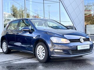 2014 Volkswagen Golf VII, синий, 851000 рублей, вид 2