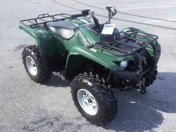 2014 Yamaha Grizzly 700, зелёный