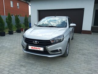 2019 Lada (ВАЗ) Vesta I, серебристый, 1070000 рублей, вид 1