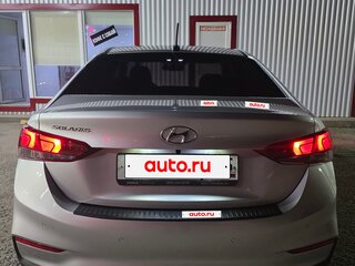 2018 Hyundai Solaris II, серебристый, 1080000 рублей, вид 4