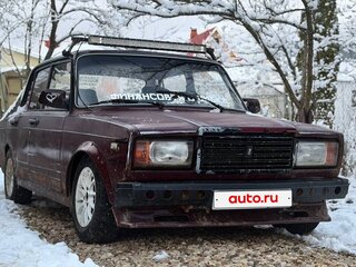 2003 Lada (ВАЗ) 2107, пурпурный, 90000 рублей, вид 1