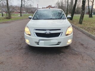 2013 Chevrolet Cobalt II, бежевый, 580000 рублей, вид 2