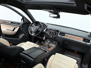 2012 Volkswagen Touareg II, коричневый, 1875000 рублей, вид 5