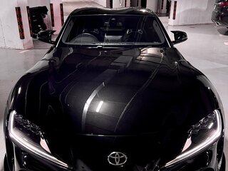2019 Toyota Supra V (A90), чёрный, 5000000 рублей, вид 1