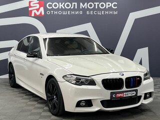 2013 BMW 5 серии 528i xDrive VI (F10/F11/F07) Рестайлинг, белый, 1849900 рублей, вид 1
