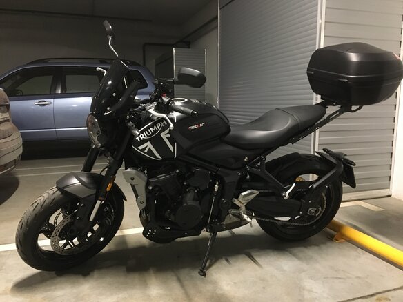 2022 Triumph Trident 660, чёрный, 930000 рублей - вид 6