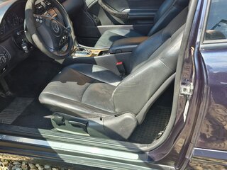 2004 Mercedes-Benz C-Класс 180 II (W203) Рестайлинг, чёрный, 410000 рублей, вид 5
