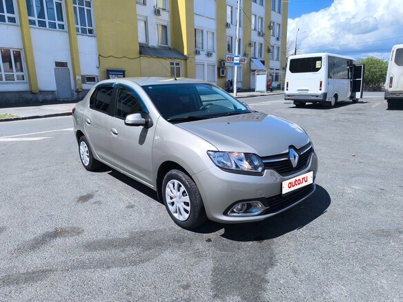 2017 Renault Logan II, золотистый, 800000 рублей - вид 6