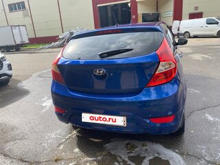 2012 Hyundai Solaris I, синий, 570000 рублей, вид 4