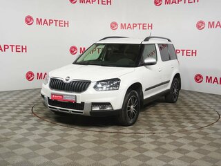 2017 Skoda Yeti I Рестайлинг, белый, 1337000 рублей, вид 1