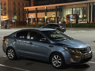 2014 Kia Rio 6-speed III, голубой, 517000 рублей, вид 3