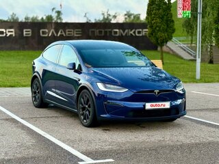 2023 Tesla Model X Long Range I Рестайлинг, синий, 3400000 рублей, вид 1