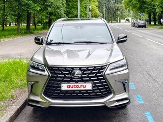 2021 Lexus LX 570 III Рестайлинг 2, серый, 9800000 рублей, вид 3