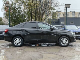 2019 Lada (ВАЗ) Vesta I, чёрный, 779000 рублей, вид 4