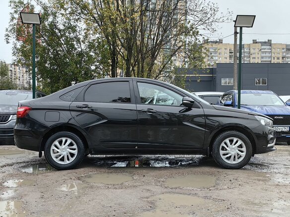 2019 Lada (ВАЗ) Vesta I, чёрный, 779000 рублей - вид 4