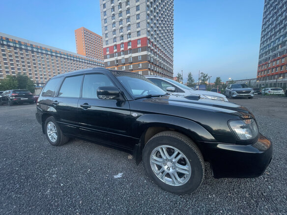 2005 Subaru Forester II, чёрный - вид 1