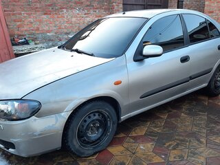 2003 Nissan Almera II (N16) Рестайлинг, серебристый, 330000 рублей, вид 1
