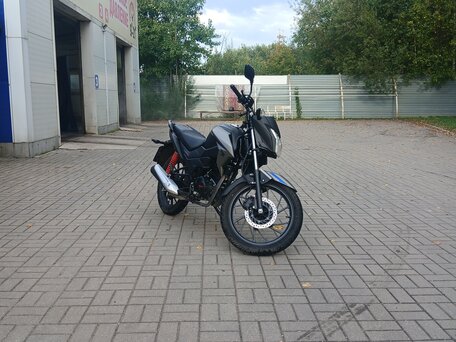 2024 Honda CBF 125F, серый, 240000 рублей, вид 4
