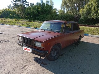 2006 Lada (ВАЗ) 2107, пурпурный, 105000 рублей, вид 1