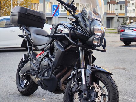 2012 Kawasaki Versys 650, чёрный, 420000 рублей, вид 1