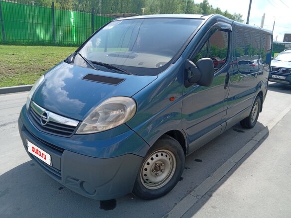 2007 Opel Vivaro A Рестайлинг, синий, 800000 рублей