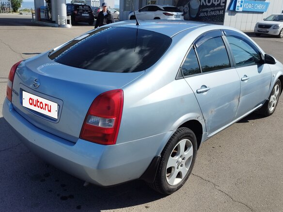 2005 Nissan Primera III (P12), голубой, 460000 рублей - вид 3