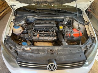 2012 Volkswagen Polo V, белый, 645000 рублей, вид 3