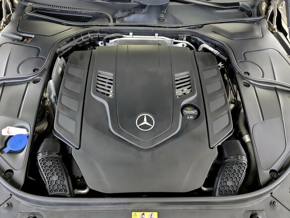 2018 Mercedes-Benz S-Класс 560 4MATIC VI (W222, C217) Рестайлинг, золотистый, 8810000 рублей - вид 8