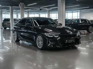 2022 BMW 3 серии 320d VII (G2x), чёрный, 4375000 рублей, вид 2