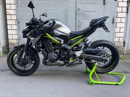 2020 Kawasaki Z 900, чёрный, 750000 рублей, вид 1
