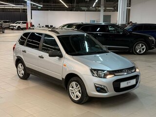 2014 Lada (ВАЗ) Kalina II, серебристый, 340000 рублей, вид 3