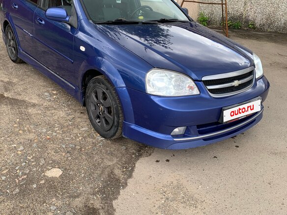 2008 Chevrolet Lacetti I, синий, 350000 рублей - вид 1