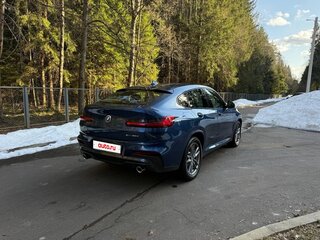 2019 BMW X4 20d II (G02), синий, 4760000 рублей, вид 5