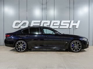 2020 BMW 5 серии 520d xDrive VII (G30/G31/G38) Рестайлинг, синий, 3899000 рублей, вид 5