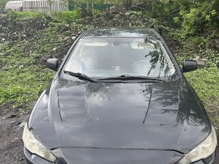 2007 Mitsubishi Lancer X, чёрный, 550000 рублей, вид 2