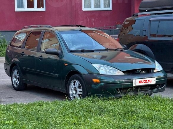 2001 Ford Focus I (North America), зелёный