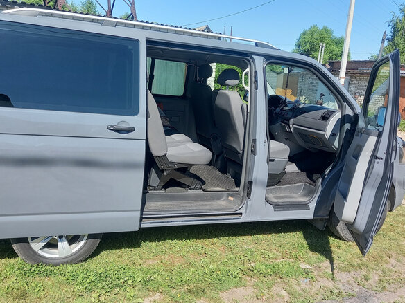 2011 Volkswagen Caravelle T5 Рестайлинг, серый, 1650000 рублей - вид 12