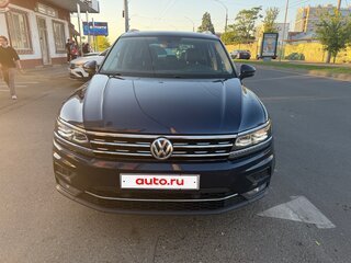 2017 Volkswagen Tiguan II, синий, 2600000 рублей, вид 2