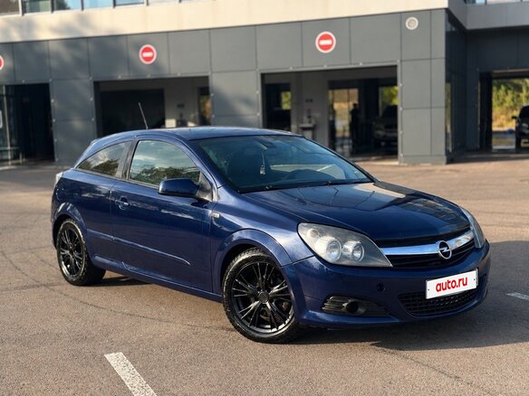 2008 Opel Astra GTC H Рестайлинг, синий